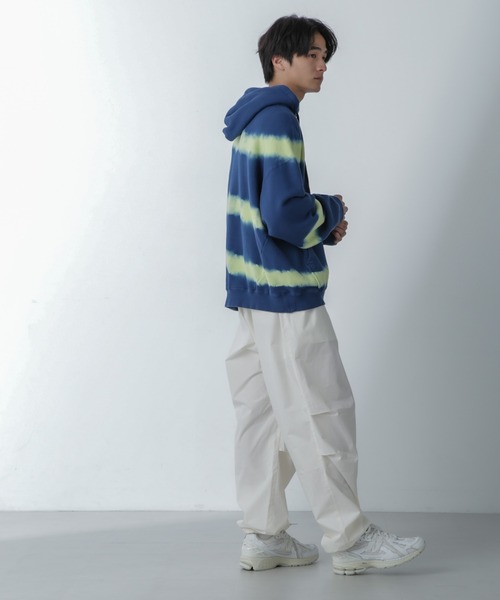 NOMA t.d.(ノーマティーディー)の「NOMA t.d./Hand Dyed Twist Parka(パーカー・メンズ・ネイビー・3/4)」の10枚目の写真