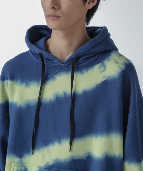 NOMA t.d.(ノーマティーディー)の「NOMA t.d./Hand Dyed Twist Parka(パーカー・メンズ・ネイビー・3/4)」の13枚目の写真