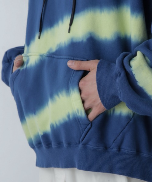 NOMA t.d.(ノーマティーディー)の「NOMA t.d./Hand Dyed Twist Parka(パーカー・メンズ・ネイビー・3/4)」の15枚目の写真