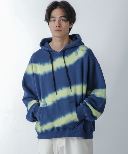 NOMA t.d.(ノーマティーディー)の「NOMA t.d./Hand Dyed Twist Parka(パーカー・メンズ・ネイビー・3/4)」の3枚目の写真