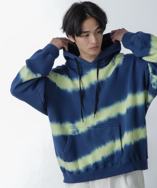 NOMA t.d.(ノーマティーディー)の「NOMA t.d./Hand Dyed Twist Parka(パーカー・メンズ・ネイビー・3/4)」の4枚目の写真