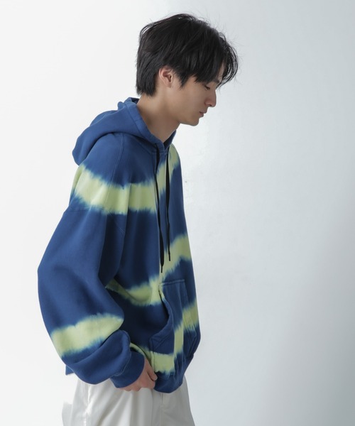 NOMA t.d.(ノーマティーディー)の「NOMA t.d./Hand Dyed Twist Parka(パーカー・メンズ・ネイビー・3/4)」の5枚目の写真