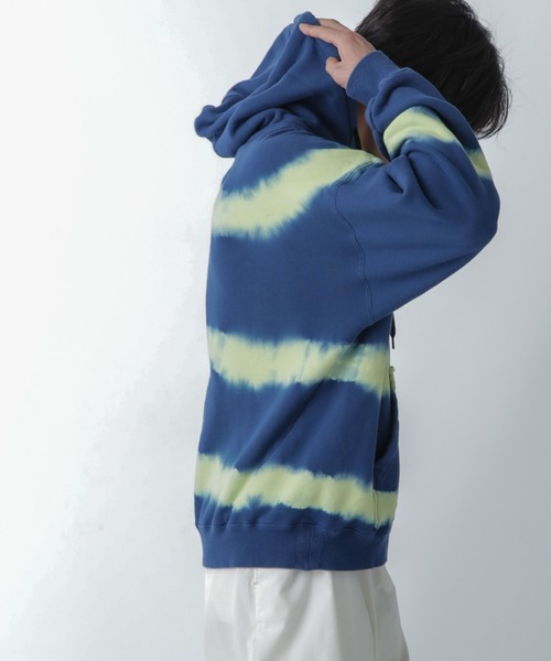 NOMA t.d.(ノーマティーディー)の「NOMA t.d./Hand Dyed Twist Parka(パーカー・メンズ・ネイビー・3/4)」の6枚目の写真