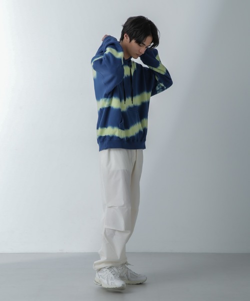 NOMA t.d.(ノーマティーディー)の「NOMA t.d./Hand Dyed Twist Parka(パーカー・メンズ・ネイビー・3/4)」の7枚目の写真