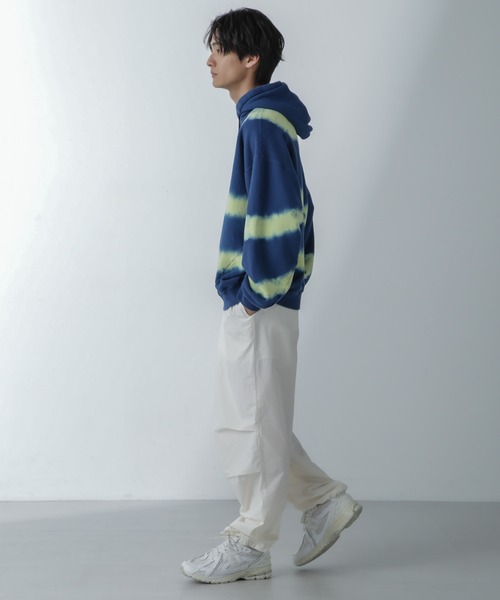 NOMA t.d.(ノーマティーディー)の「NOMA t.d./Hand Dyed Twist Parka(パーカー・メンズ・ネイビー・3/4)」の8枚目の写真