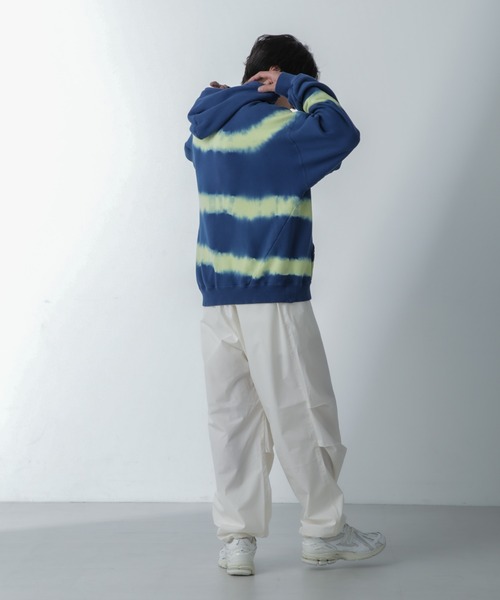 NOMA t.d.(ノーマティーディー)の「NOMA t.d./Hand Dyed Twist Parka(パーカー・メンズ・ネイビー・3/4)」の9枚目の写真