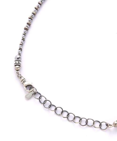 gunda（ガンダ）の「gunda/ガンダ/LUNA NECKLACE（ネックレス・メンズ・シルバー・F）」の3枚目の写真