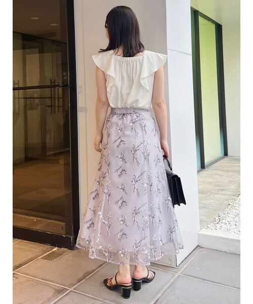 MERCURYDUO（マーキュリーデュオ）の「BIGリボンブラウス（シャツ/ブラウス・レディース・その他/その他1/ライム/オフホワイト・FREE）」の7枚目の写真