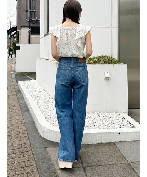 MERCURYDUO（マーキュリーデュオ）の「BIGリボンブラウス（シャツ/ブラウス・レディース・その他/その他1/ライム/オフホワイト・FREE）」の13枚目の写真