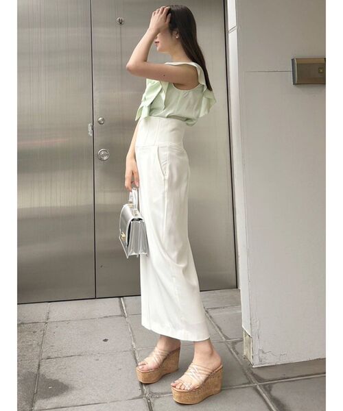 MERCURYDUO（マーキュリーデュオ）の「BIGリボンブラウス（シャツ/ブラウス・レディース・その他/その他1/ライム/オフホワイト・FREE）」の16枚目の写真