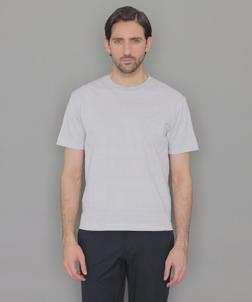 MACKINTOSH LONDON(マッキントッシュ ロンドン)の「リンクス半袖Tシャツ(Tシャツ/カットソー・メンズ・ネイビー/ライトグレー・XL/L/M)」の9枚目の写真