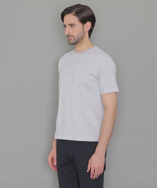 MACKINTOSH LONDON(マッキントッシュ ロンドン)の「リンクス半袖Tシャツ(Tシャツ/カットソー・メンズ・ネイビー/ライトグレー・XL/L/M)」の8枚目の写真