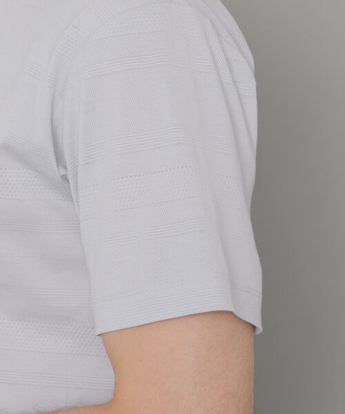 MACKINTOSH LONDON(マッキントッシュ ロンドン)の「リンクス半袖Tシャツ(Tシャツ/カットソー・メンズ・ネイビー/ライトグレー・XL/L/M)」の6枚目の写真