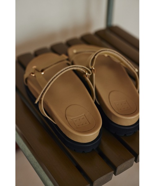RIM.ARK（リムアーク）の「Rubber sole strap sandal（サンダル