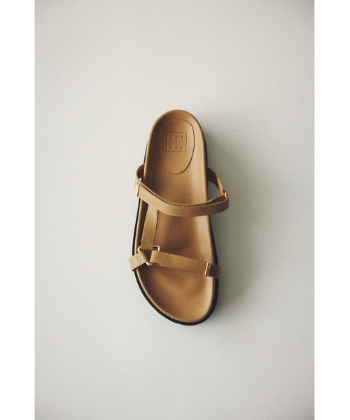 RIM.ARK(リムアーク)の「Rubber sole strap sandal(サンダル・レディース・ベージュ/ブラウン/ブラック・36/37/38)」の20枚目の写真