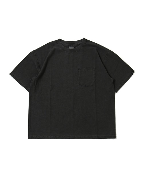 WALLA WALLA SPORT(ワラワラスポーツ)の「RIDGE POCKET TEE PIGMENT DYE/ リッジ ポケット ティー ピグメントダイ(Tシャツ/カットソー・メンズ・モカ/インディゴブルー/グリーン/ブラック系その他・X-LARGE/LARGE/MEDIUM/SMALL/XX-LARGE)」の2枚目の写真