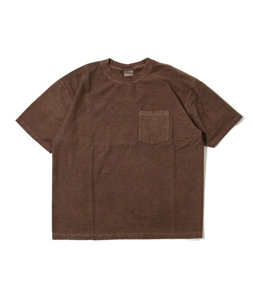 WALLA WALLA SPORT(ワラワラスポーツ)の「RIDGE POCKET TEE PIGMENT DYE/ リッジ ポケット ティー ピグメントダイ(Tシャツ/カットソー・メンズ・モカ/インディゴブルー/グリーン/ブラック系その他・X-LARGE/LARGE/MEDIUM/SMALL/XX-LARGE)」の11枚目の写真