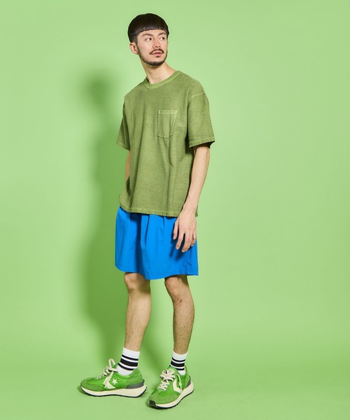 WALLA WALLA SPORT(ワラワラスポーツ)の「RIDGE POCKET TEE PIGMENT DYE/ リッジ ポケット ティー ピグメントダイ(Tシャツ/カットソー・メンズ・モカ/インディゴブルー/グリーン/ブラック系その他・X-LARGE/LARGE/MEDIUM/SMALL/XX-LARGE)」の10枚目の写真