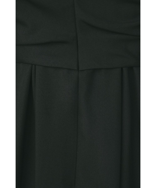 STYLEMIXER（スタイルミキサー）の「レイヤーギャザーフレアワンピース（ワンピース・レディース・イエロー/ブラック・SMALL/MEDIUM）」の14枚目の写真