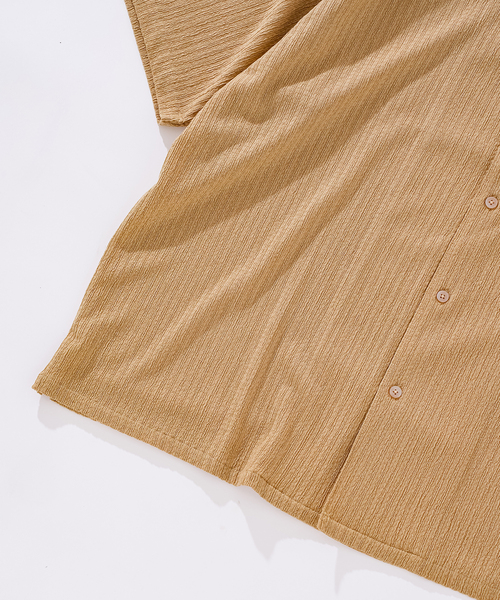 417 EDIFICE（フォーワンセブンエディフィス）の「ドビージャージシャツ（シャツ/ブラウス・メンズ・ブラック/ブラウン/ベージュ・MEDIUM/LARGE）」の22枚目の写真