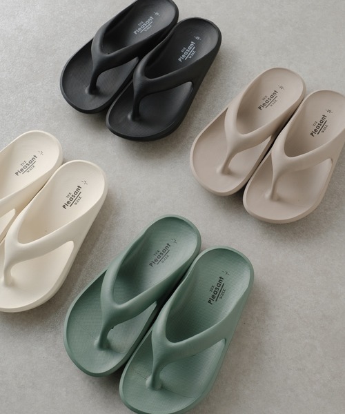 COLONY 2139（コロニートゥーワンスリーナイン）の「EVAトングサンダル（サンダル・レディース・ブラック/グレー/グリーン/ホワイト・LARGE/MEDIUM）」の15枚目の写真