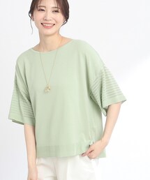 Reflect | 【WEB限定カラーあり／洗える】ドライタッチシアーボーダーニット(ニット/セーター)