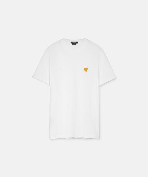 Ｖersce　メドーサ　刺繍　Ｌ〜ＬL メドゥーサ刺繍 Tシャツ（Tシャツ/カットソー）｜VERSACE