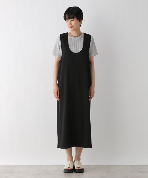 LEPSIM（レプシィム）の「Uネックナロージャンスカ 125107（ジャンパー