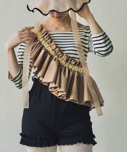 DORA【ﾄﾞｰﾗ】フリルバッグ（ボディバッグ/ウエストポーチ）｜ORIENT