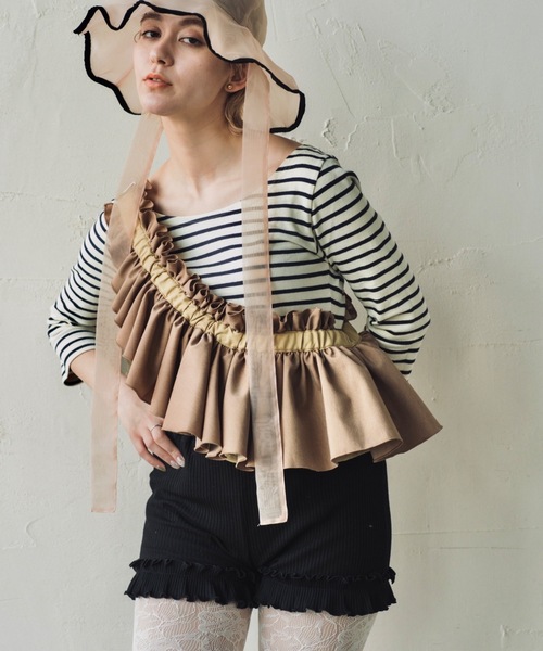 ORIENT MILLINERY DORA【ドーラ】Frilled Bag DORA【ﾄﾞｰﾗ】フリルバッグ（ボディバッグ/ウエストポーチ）｜ORIENT
