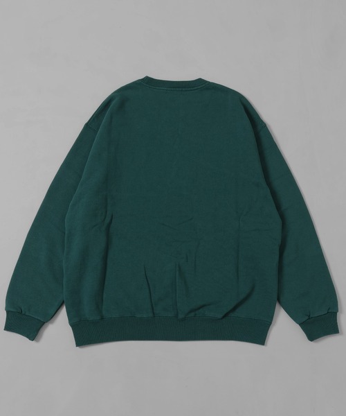 Bukta（バクタ）の「ヘビーOZ裏毛クルー(BUKTA)（スウェット・メンズ・グリーン/オフホワイト/ブラック・MEDIUM/LARGE/X-LARGE）」の5枚目の写真