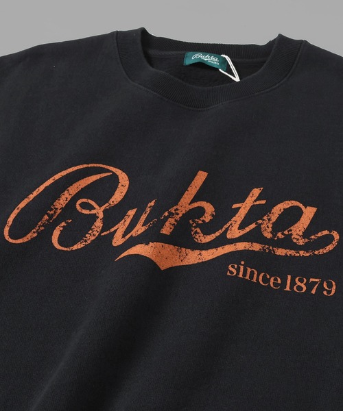 Bukta（バクタ）の「ヘビーOZ裏毛クルー(BUKTA)（スウェット・メンズ・グリーン/オフホワイト/ブラック・MEDIUM/LARGE/X-LARGE）」の9枚目の写真