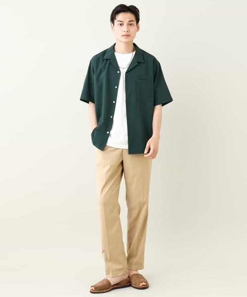 a.v.v(アーヴェヴェ)の「【接触冷感】スマートリラックスパンツ(その他パンツ・メンズ・ブラック/ベージュ・46/48/44/50)」の3枚目の写真