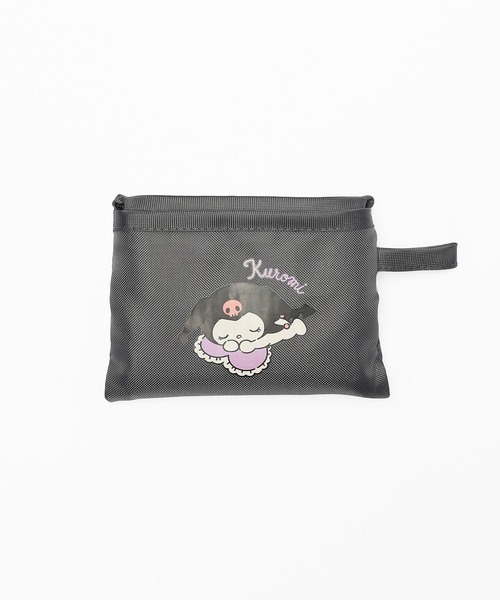 Honeys（ハニーズ）の「サンリオキャラクターズ／お弁当バッグ（エコバッグ/サブバッグ・レディース・モカ/ブラック/クリーム/グレイッシュブルー/ホワイト・FREE）」の6枚目の写真