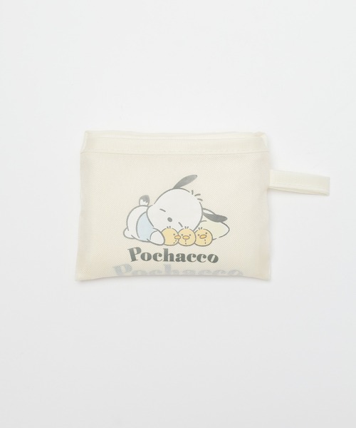 Honeys（ハニーズ）の「サンリオキャラクターズ／お弁当バッグ（エコバッグ/サブバッグ・レディース・モカ/ブラック/クリーム/グレイッシュブルー/ホワイト・FREE）」の12枚目の写真