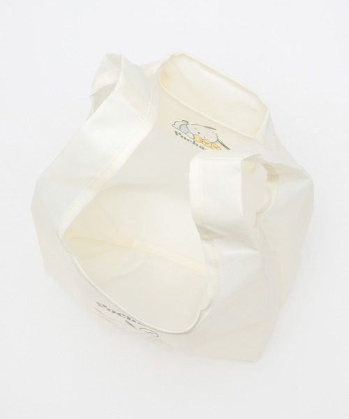 Honeys（ハニーズ）の「サンリオキャラクターズ／お弁当バッグ（エコバッグ/サブバッグ・レディース・モカ/ブラック/クリーム/グレイッシュブルー/ホワイト・FREE）」の19枚目の写真