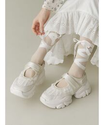 merry jenny | レースアップバレエスニーカー(スニーカー)