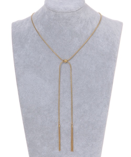 GLOBAL WORK（グローバルワーク）の「ステンレスフリンジネックレス/132097（ネックレス・レディース・シルバー系2/ゴールド系1/シルバー系1/ゴールド系2・ONE SIZE）」の6枚目の写真