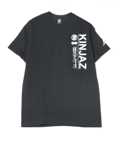 sunny branch(サニーブランチ)の「★KINJAZ★Graphic T(Tシャツ/カットソー・メンズ・ホワイト/ブラック・LARGE/MEDIUM)」の1枚目の写真