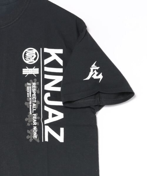 sunny branch(サニーブランチ)の「★KINJAZ★Graphic T(Tシャツ/カットソー・メンズ・ホワイト/ブラック・LARGE/MEDIUM)」の4枚目の写真