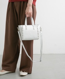 AULENTTI | AULENTTI 2way スタッズショルダーバッグ(ショルダーバッグ)