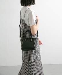 AULENTTI | AULENTTI　2way スタッズショルダーバッグ(ショルダーバッグ)