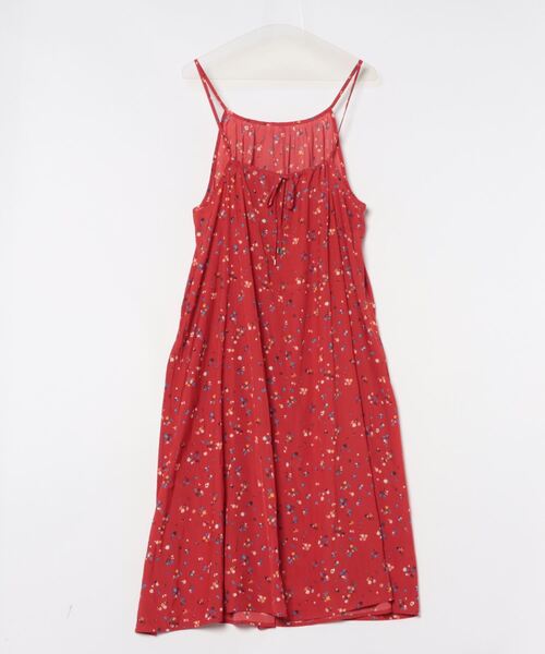 HONEYSUCKLE ROSE（ハニーサックルローズ）の「【HONEYSUCKLE ROSE】プリントキャミワンピース（その他トップス・レディース・レンガ/ネイビー・XL/M/L）」の3枚目の写真