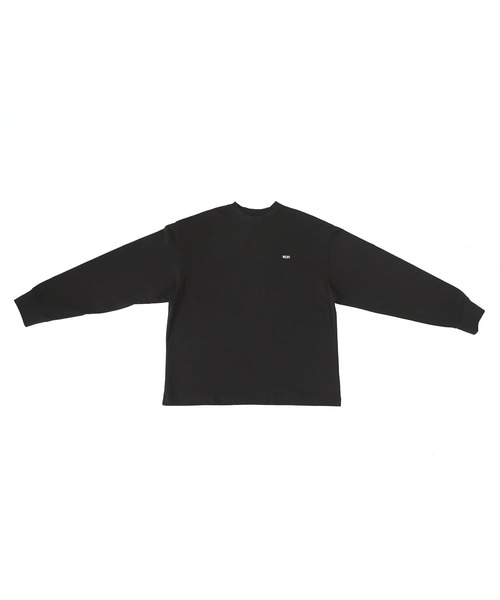 n'OrLABEL(ノアールレーベル)の「ワンポイント刺繍ロゴロンT(Tシャツ/カットソー・メンズ・ブラック/杢グレー・M/L)」の8枚目の写真