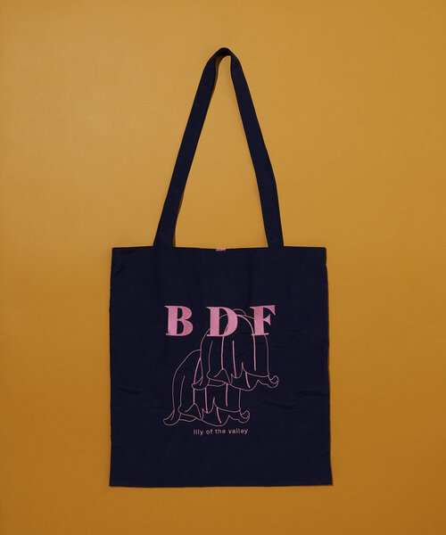 CIAOPANIC（チャオパニック）の「【WEB限定】BDFナイロン刺繍トートバック（トートバッグ・レディース・ローズ/オフホワイト/グレー/カーキ/ブラック/アイボリー/サックスブルー/ネイビー/ベージュ/レッド/グリーン/ピンク・FREE）」の9枚目の写真