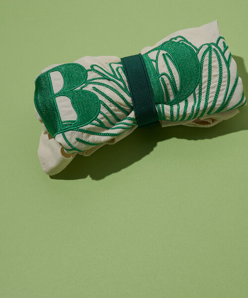 CIAOPANIC（チャオパニック）の「【WEB限定】BDFナイロン刺繍トートバック（トートバッグ・レディース・ローズ/オフホワイト/グレー/カーキ/ブラック/アイボリー/サックスブルー/ネイビー/ベージュ/レッド/グリーン/ピンク・FREE）」の14枚目の写真