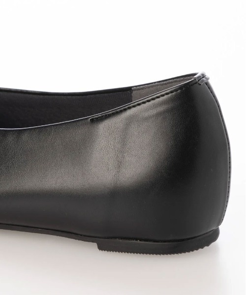 enchanted(エンチャンテッド)の「晴雨兼用深甲Vカットフラットシューズ(パンプス・レディース・ブラック/グレイッシュベージュ/シルバーグレー/アイボリー・22.5/23/23.5/24/24.5)」の13枚目の写真