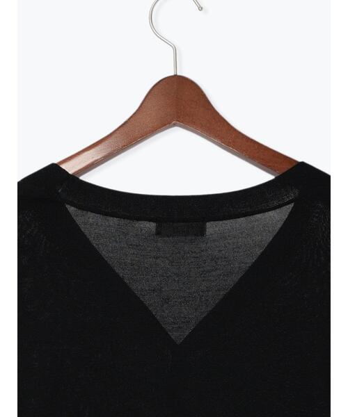 Te chichi TERRASSE（テチチテラス）の「【接触冷感】Vネックカーディガン（カーディガン/ボレロ・レディース・グレー/カーキ/ブラウン/ブラック・F）」の18枚目の写真