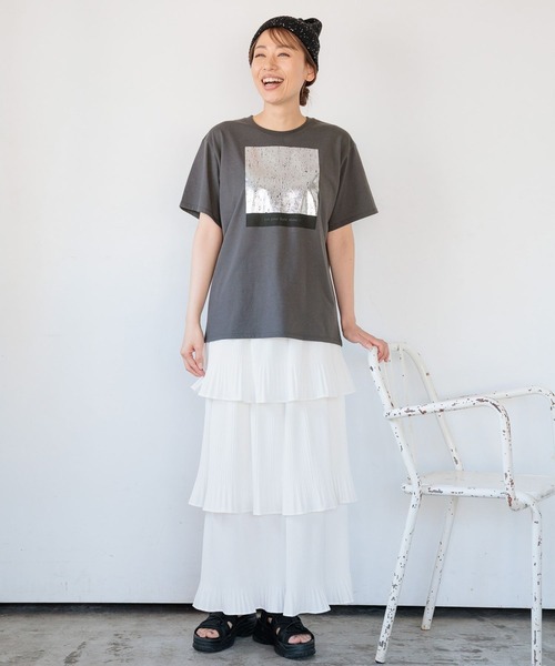 LAKOLE(ラコレ)の「スパンコールニットワッチ / 135577(ニットキャップ/ビーニー・レディース・オフホワイト/グレー/ブラック/ライトグリーン・FREE)」の8枚目の写真