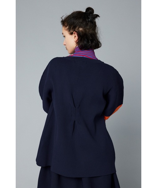 HeRIN.CYE（ヘリンドットサイ）の「Round sleeve cardigan ラウンド